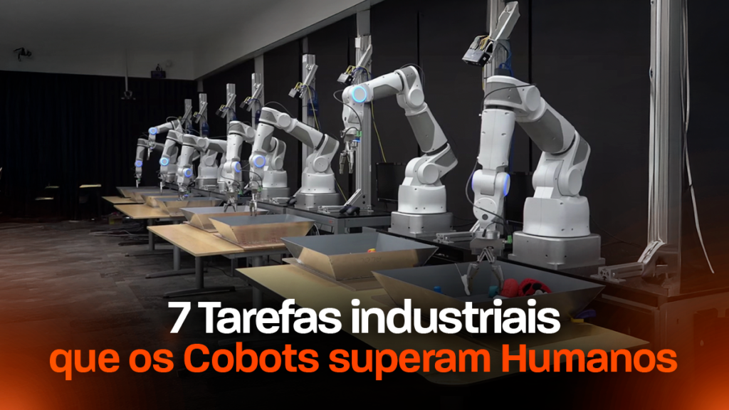 7 tarefas industriais que os cobots superam humanos