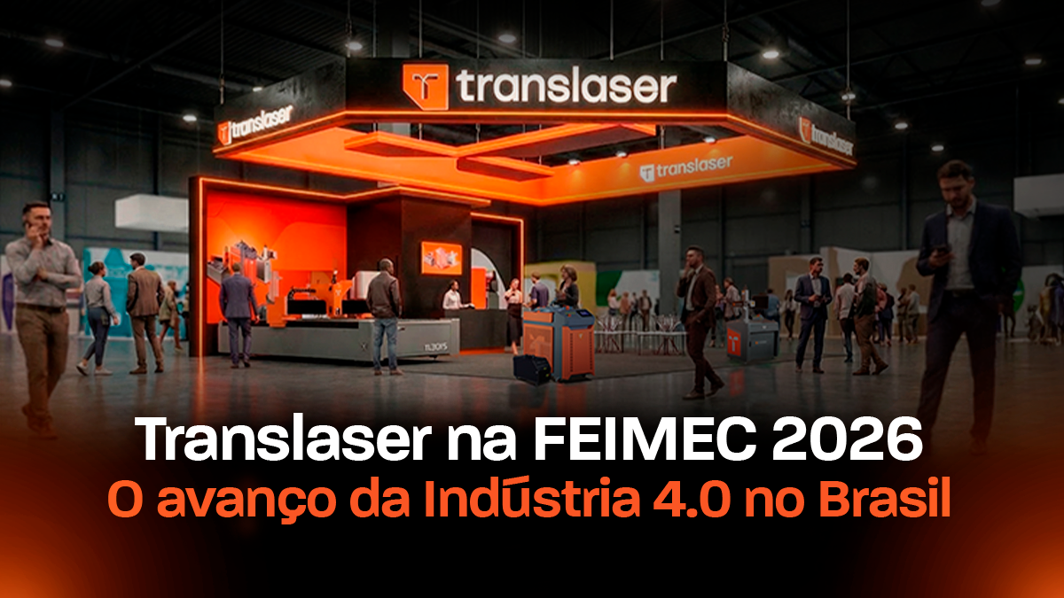 Estande da Translaser na FEIMEC 2026 com foco no avanço da Indústria 4.0 no Brasil